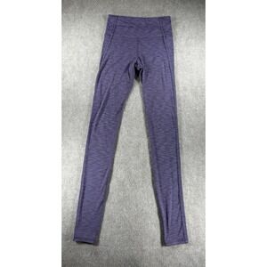 Athleta Elation Over The Heel Tight Legging Small Purple Workout Yoga Gym Runner